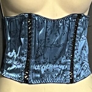 Blue and lace waist cincher M